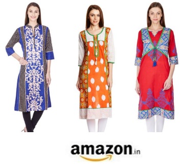 India Desire : Amazon Women's Clothing: Get Upto 60% + Extra 30% Flat Off On Women's Clothing